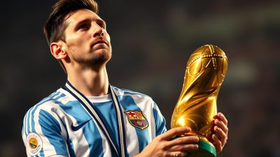 Messi sebagai top skor Messi sebagai top skor