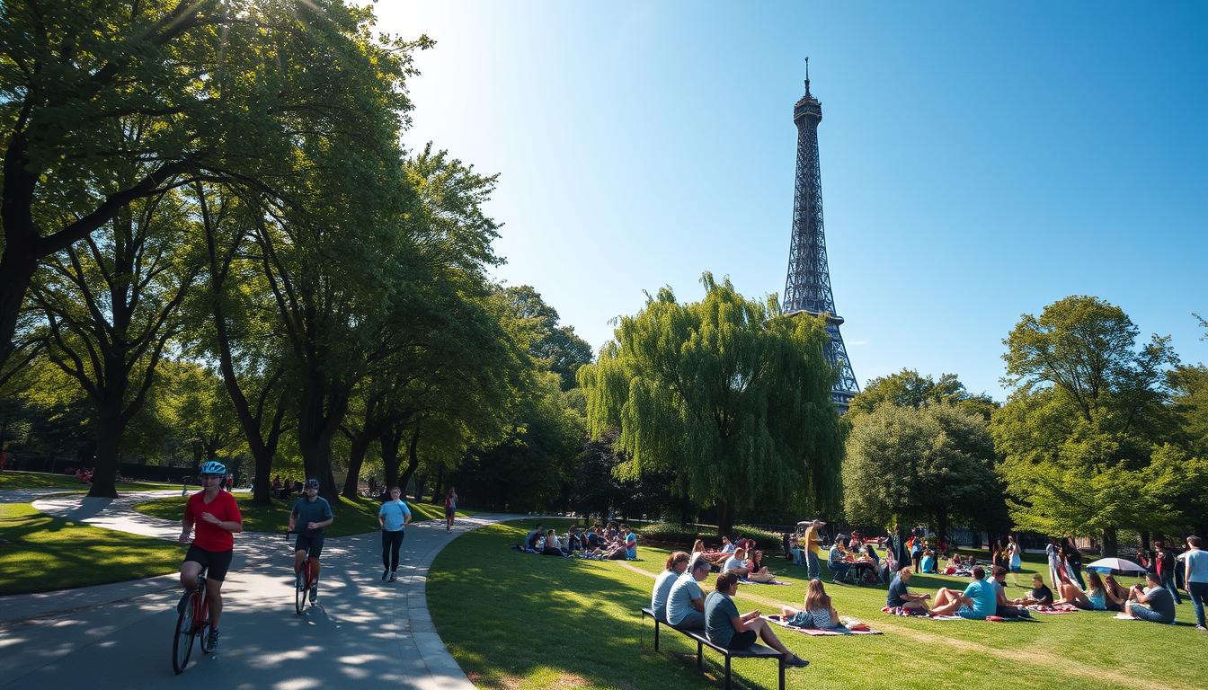 aktivitas outdoor di Paris