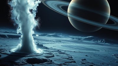 Dinamika Gravitasi Enceladus Dinamika Gravitasi Enceladus