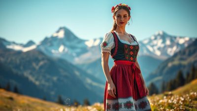 baju tradisional Austria