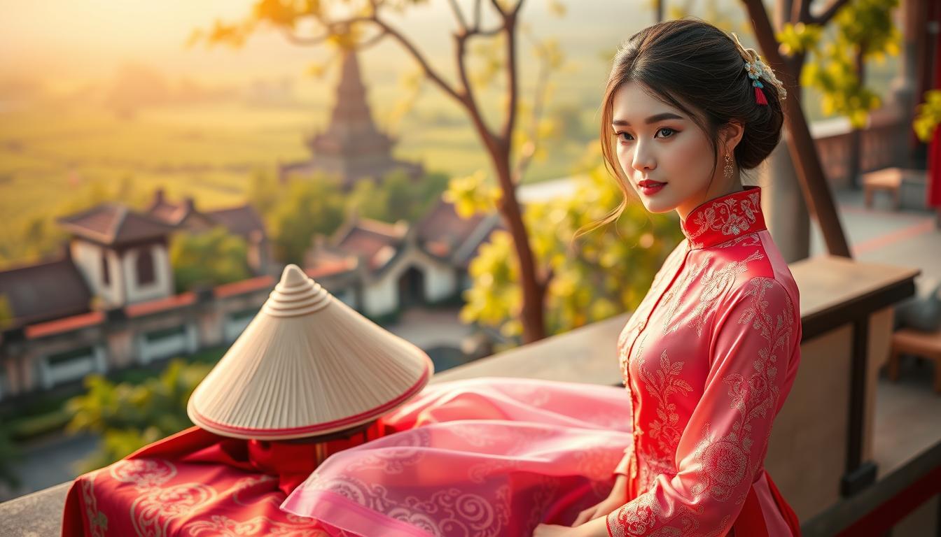 baju tradisional Vietnam