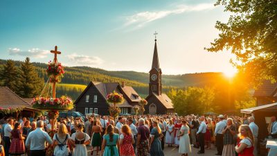 Midsommar di Swedia Midsommar di Swedia