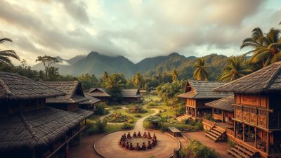 arsitektur tradisional Papua Nugini arsitektur tradisional Papua Nugini