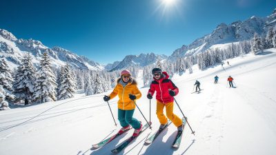 Ski di Pegunungan Alpen