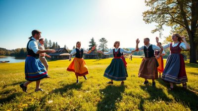 tarian tradisional Swedia